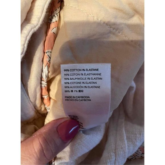 Anthropologie Demi Textured Jumpsuit Size 10 - Picture 9 of 9